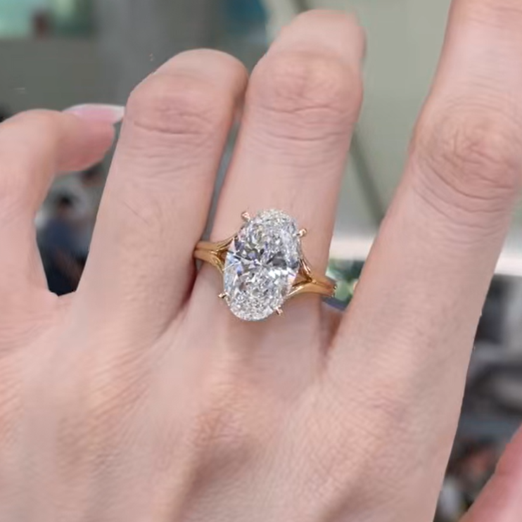 18K White Gold Ascher Vintage Dew Edge Ring - Image 3
