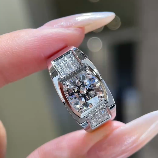 Platinum 2.00ct Men's Ring