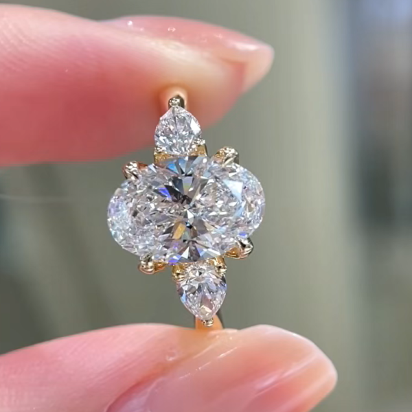 2.06ct Oval Trilliant Diamond Ring
